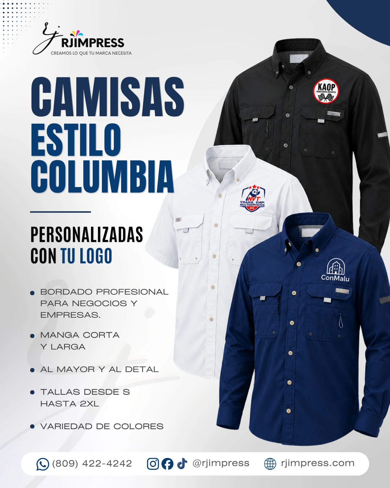 Vista general de Camisas Estilo Columbia